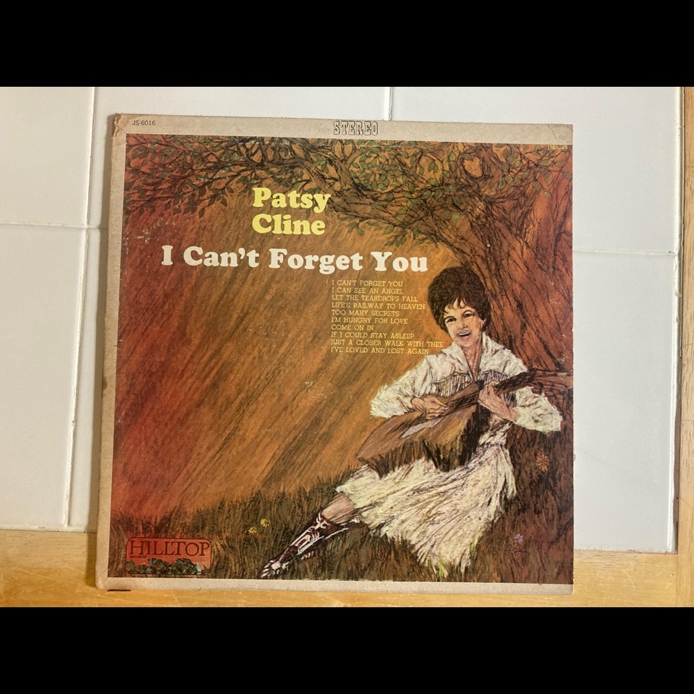 Patsy Cline I Can’t Forget You Vinyl Record